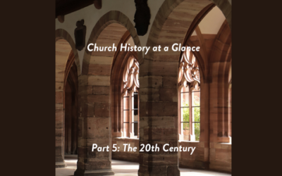 Church History at a Glance Part 5- The 20th Century